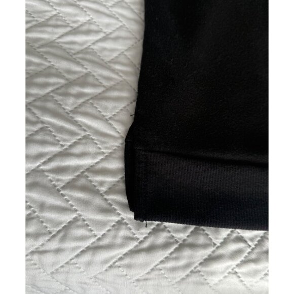 Girls Black Hooded Dress "Peace" Design Long Hoodie NWOT Kidtopia size 12-14 - Picture 2 of 15